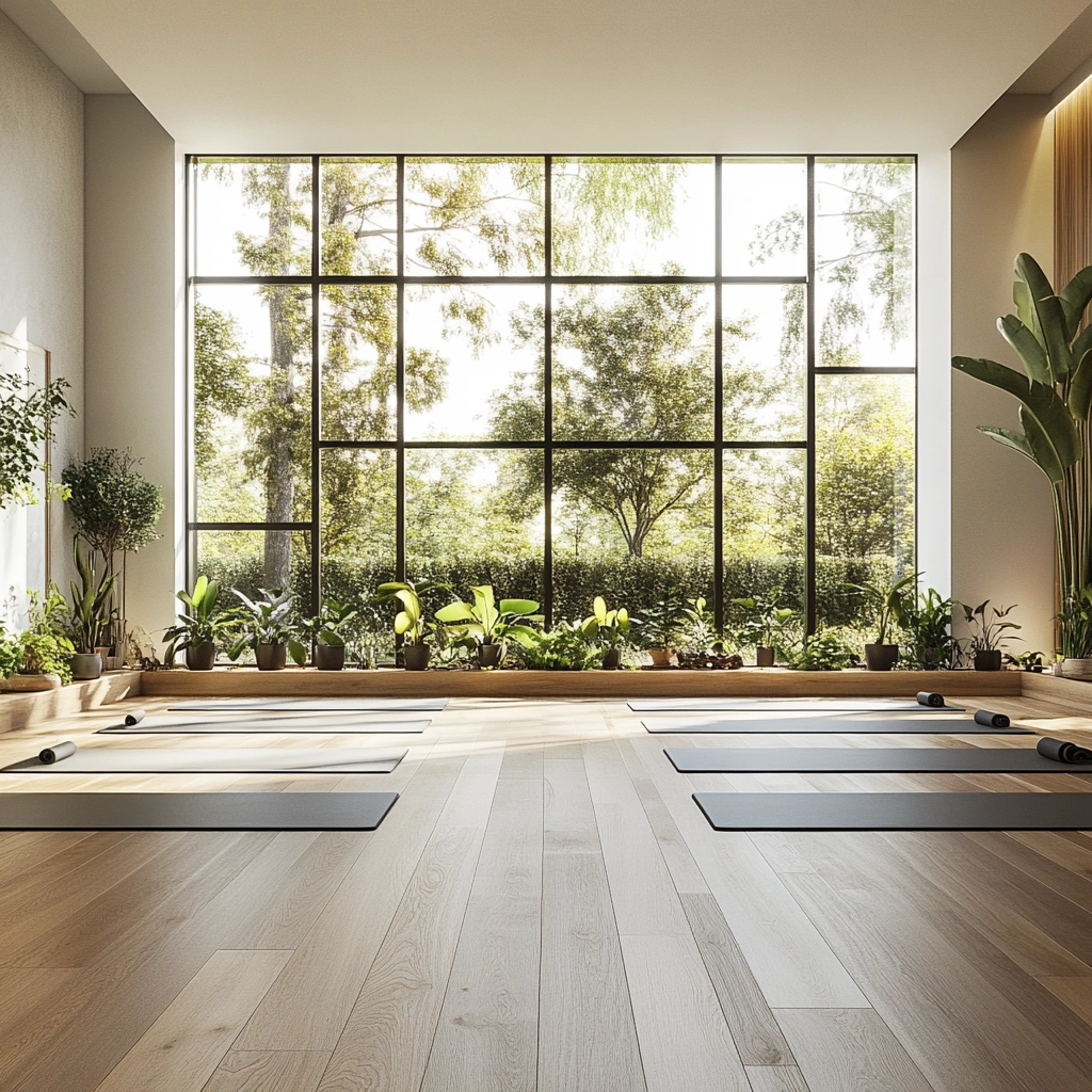 Інтер'єр нашої студії йоги